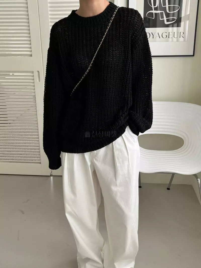 3.Another - Korean Women Fashion - #womensfashion - Hazzi Knit Tee - 6