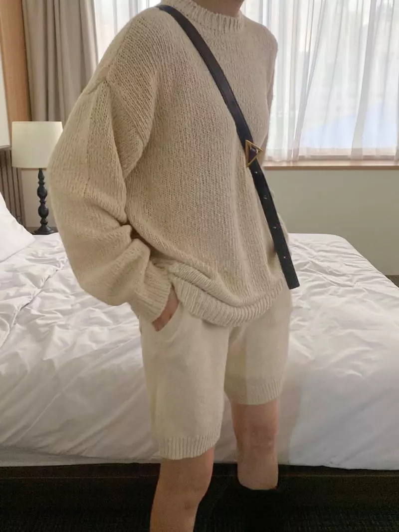 3.Another - Korean Women Fashion - #womensfashion - Knit Shorts - 10