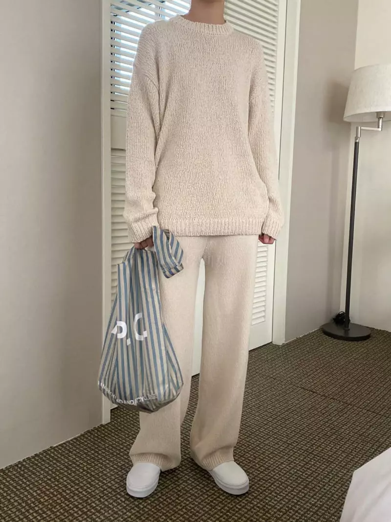 3.Another - Korean Women Fashion - #womensfashion - Knit Pants - 9