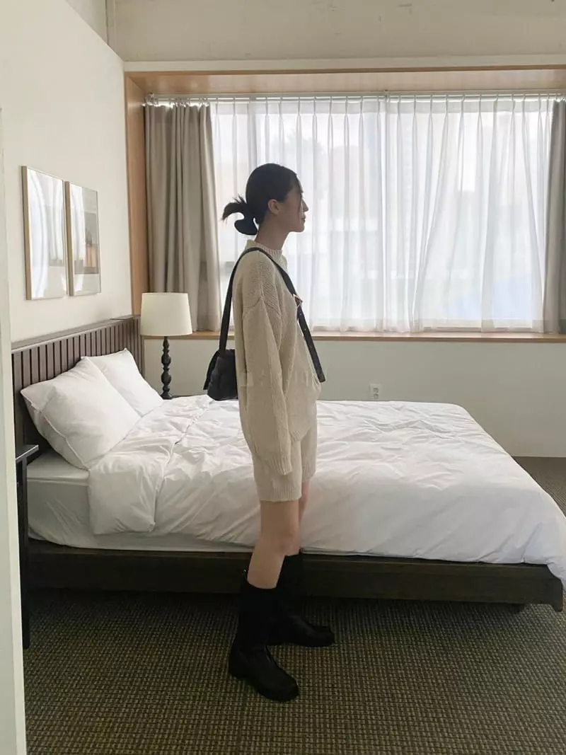 3.Another - Korean Women Fashion - #womensfashion - R Knit Tee - 2