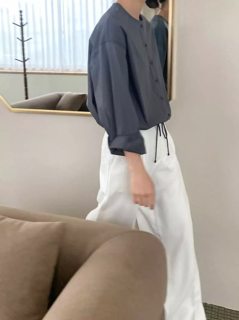 3.Another - Korean Women Fashion - #womensfashion - Opening Blouse