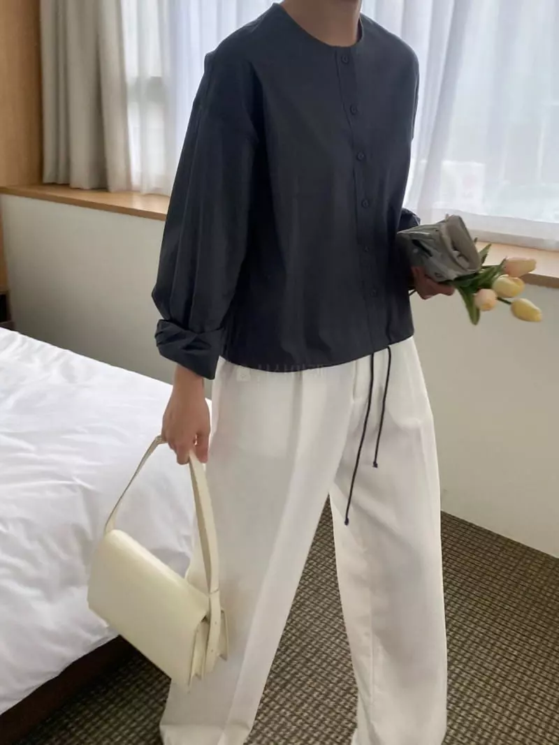 3.Another - Korean Women Fashion - #womensfashion - Opening Blouse - 9