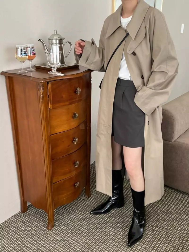 3.Another - Korean Women Fashion - #womensfashion - Mood Trench Coat - 10