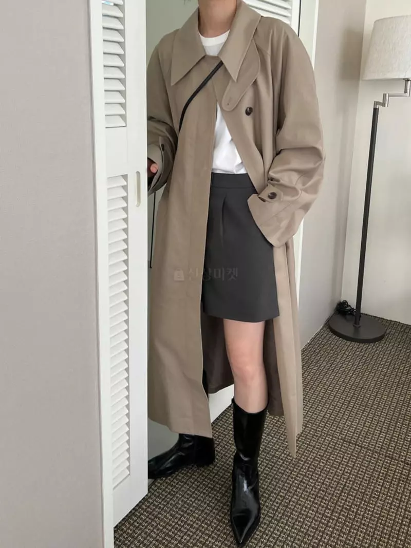 3.Another - Korean Women Fashion - #womensfashion - Mood Trench Coat - 6