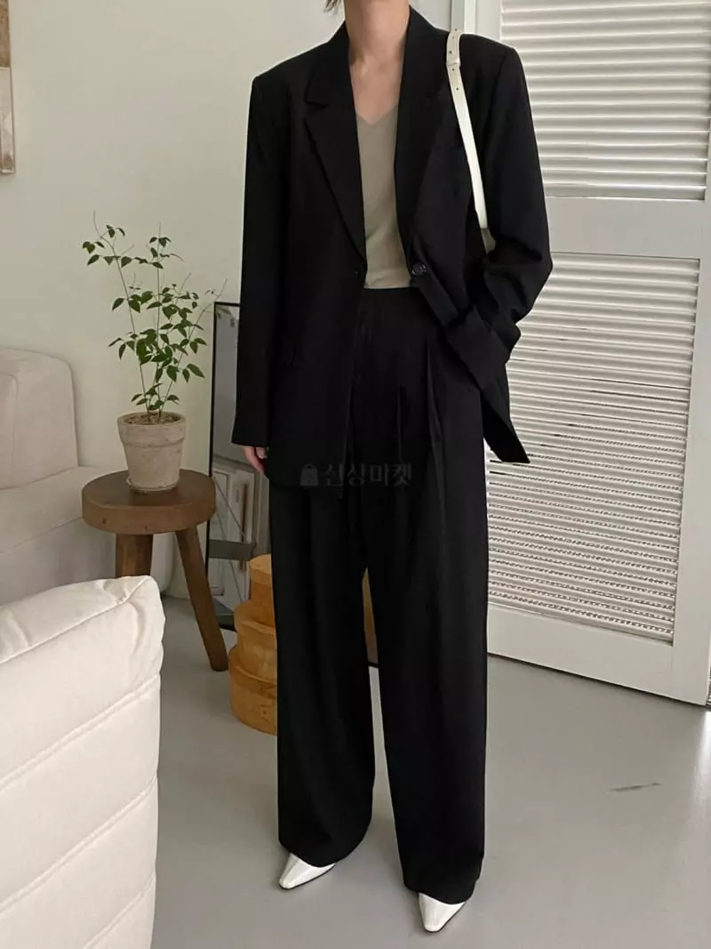 3.Another - Korean Women Fashion - #womensfashion - Moeden Belted Jacket - 6