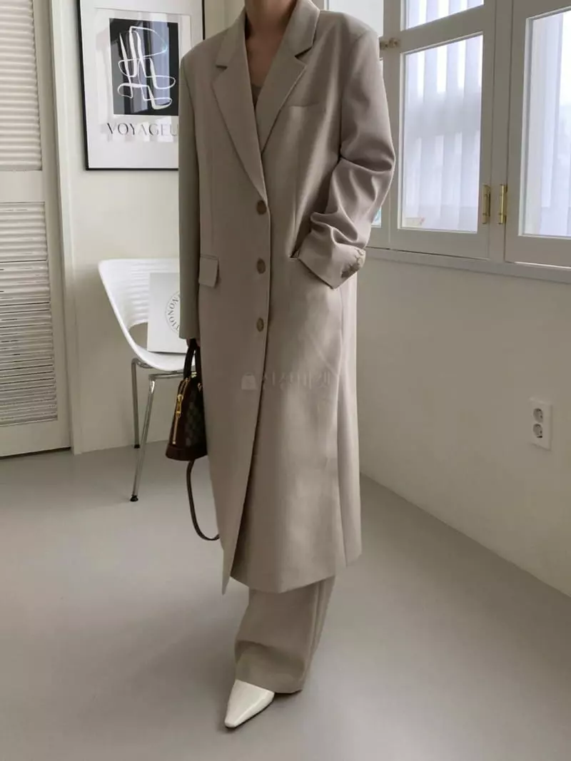 3.Another - Korean Women Fashion - #womensfashion - Moden Belted Coat - 3