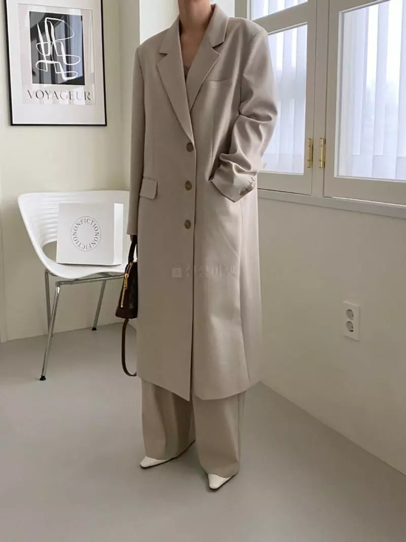3.Another - Korean Women Fashion - #womensfashion - Moden Belted Coat - 5