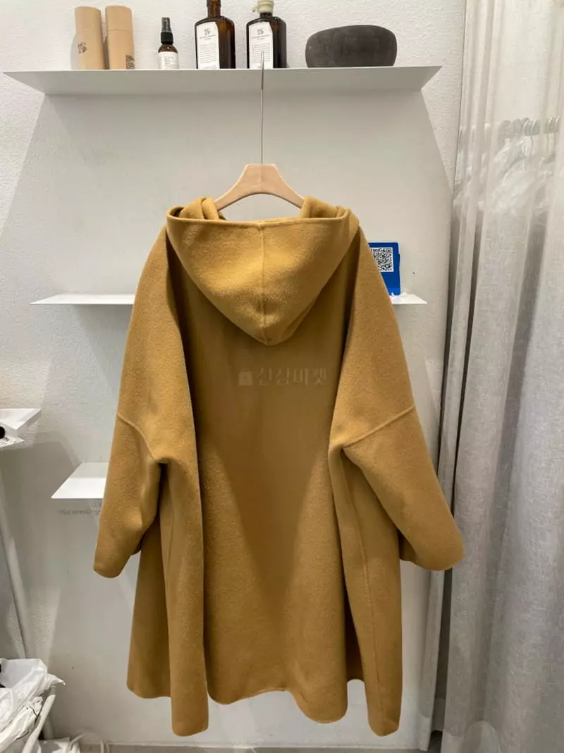 3Rooms - Korean Women Fashion - #womensfashion - Plare Hoody Lon Coat - 4