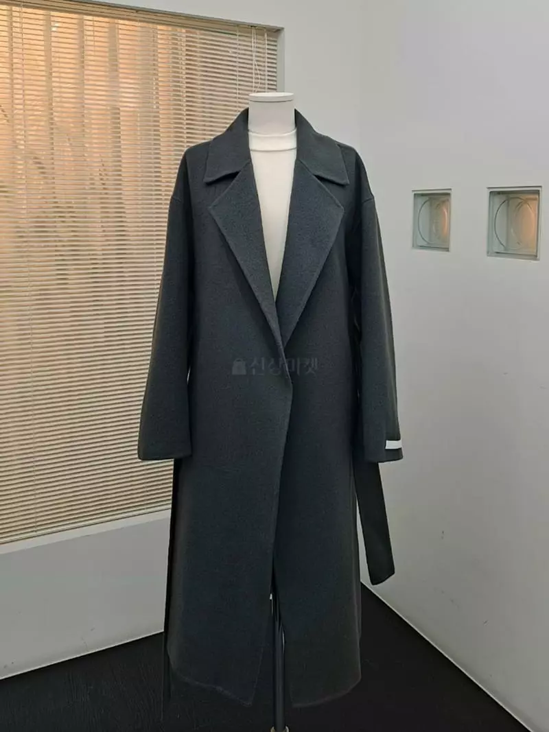 3Rooms - Korean Women Fashion - #momslook - Hay V Long Coat - 7
