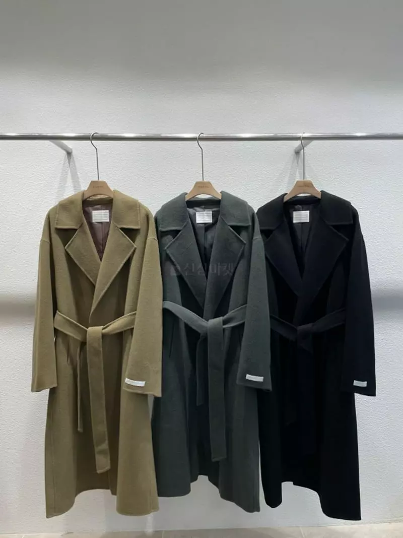 3Rooms - Korean Women Fashion - #momslook - Hay V Long Coat - 8