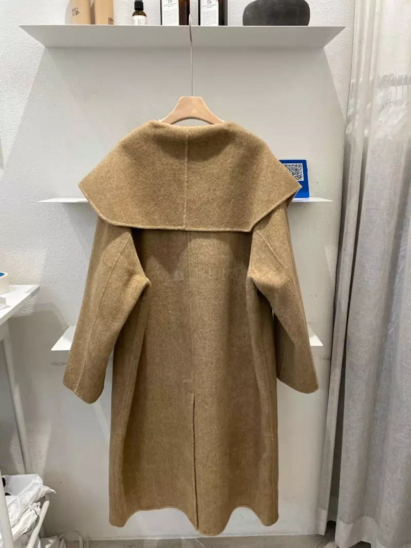 3Rooms - Korean Women Fashion - #womensfashion - Big Collar Double Long Coat - 2