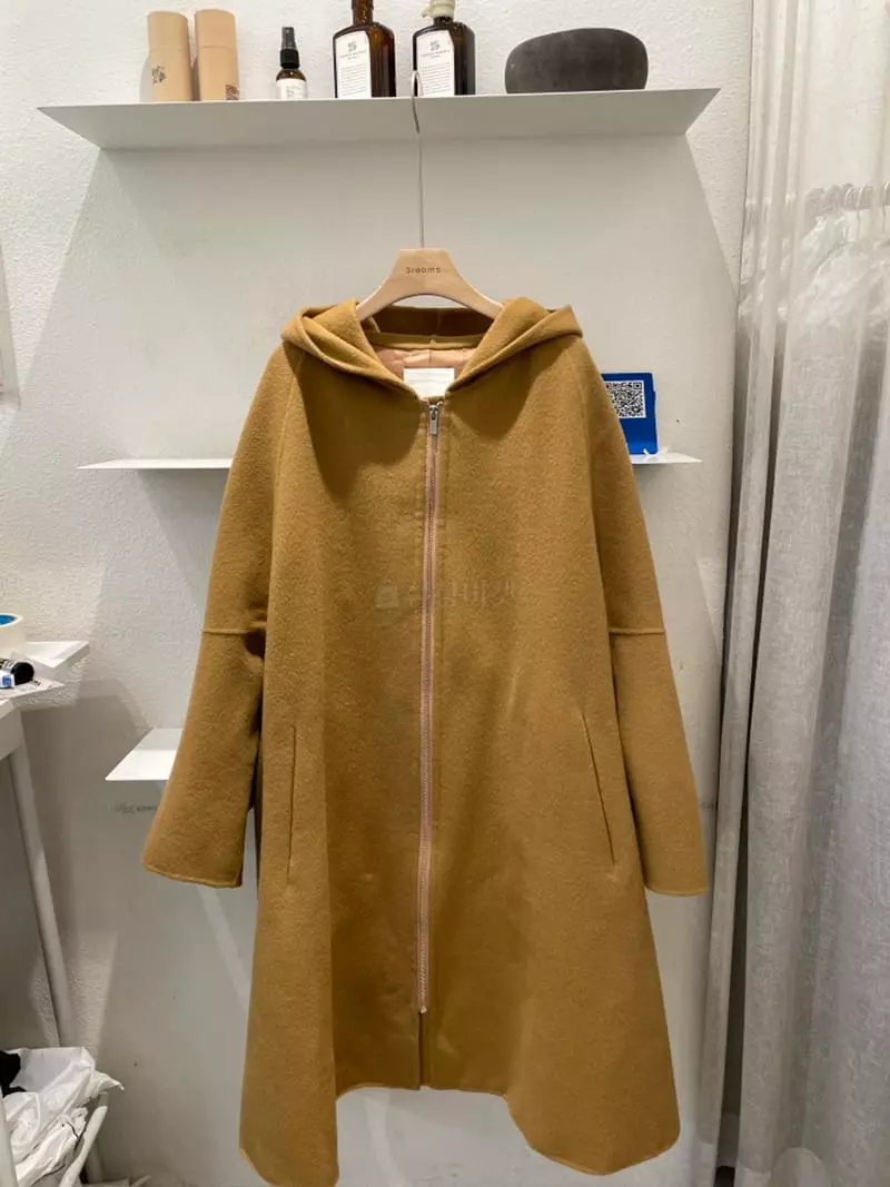 3Rooms - Korean Women Fashion - #womensfashion - Plare Hoody Lon Coat - 3