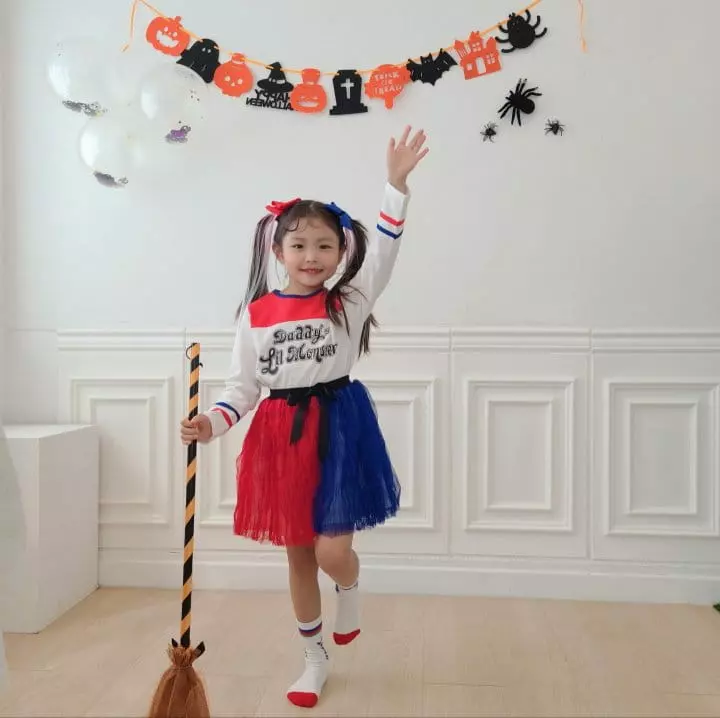 A Level - Korean Children Fashion - #minifashionista - Hally Queen Set - 2