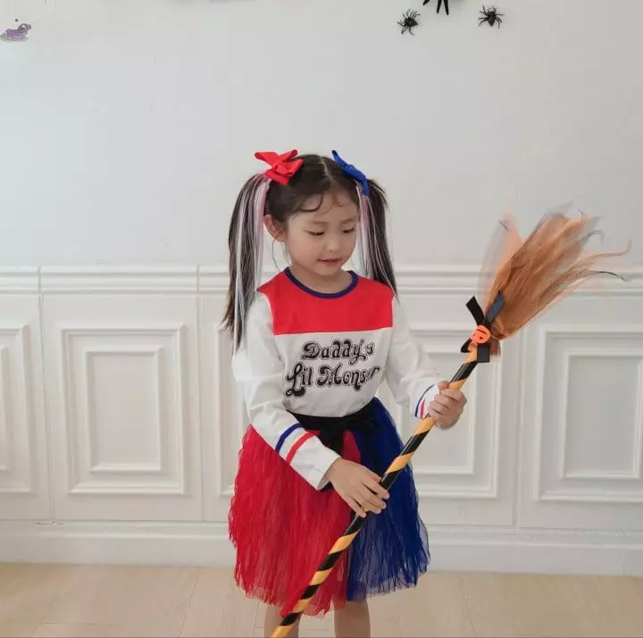 A Level - Korean Children Fashion - #prettylittlegirls - Hally Queen Set - 4