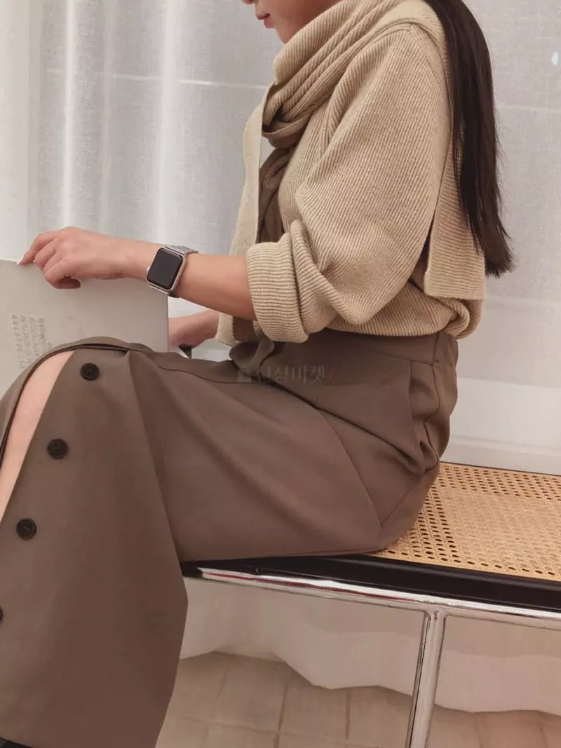 A Point - Korean Women Fashion - #momslook - Page Skirt - 2