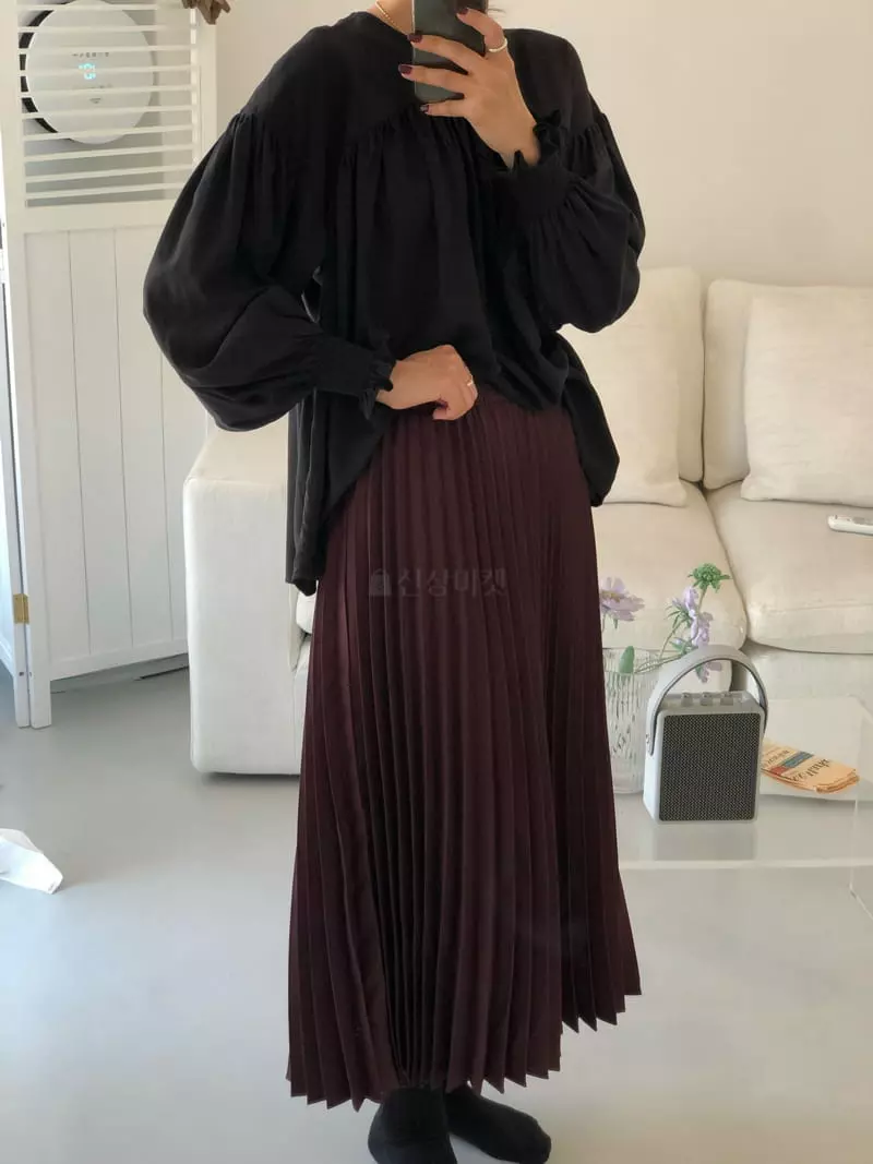 A The A - Korean Women Fashion - #momslook - Shirring Blouse - 6