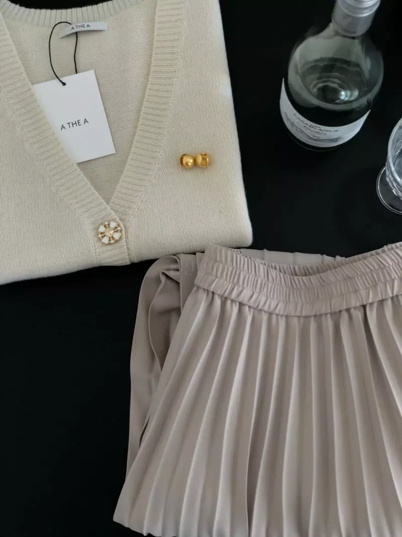 A The A - Korean Women Fashion - #momslook - Mango Skirt - 9