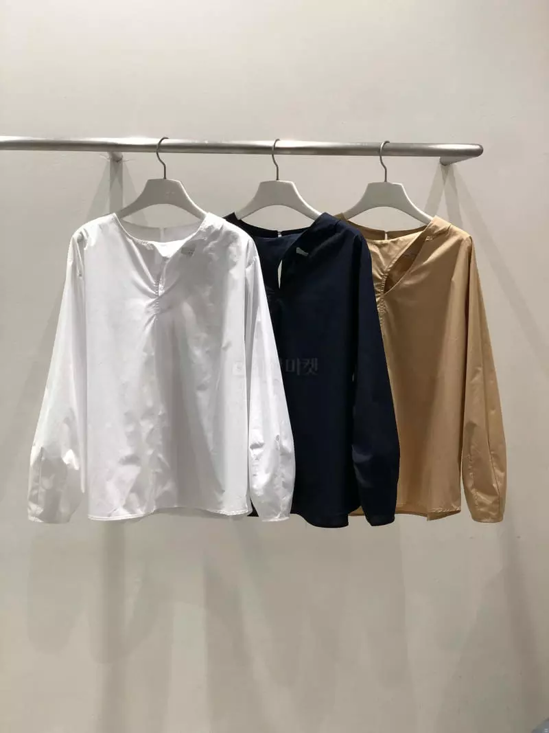 A The A - Korean Women Fashion - #momslook - Twist Blouse - 8