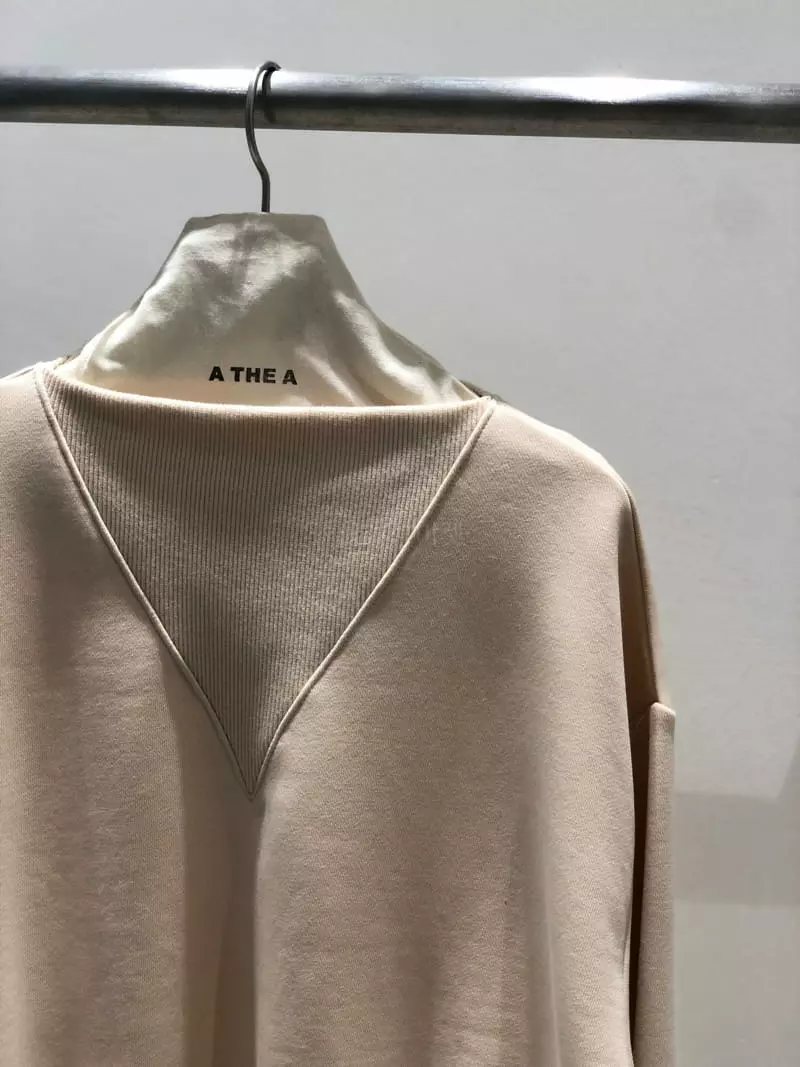 A The A - Korean Women Fashion - #momslook - V Sweatshirt - 6