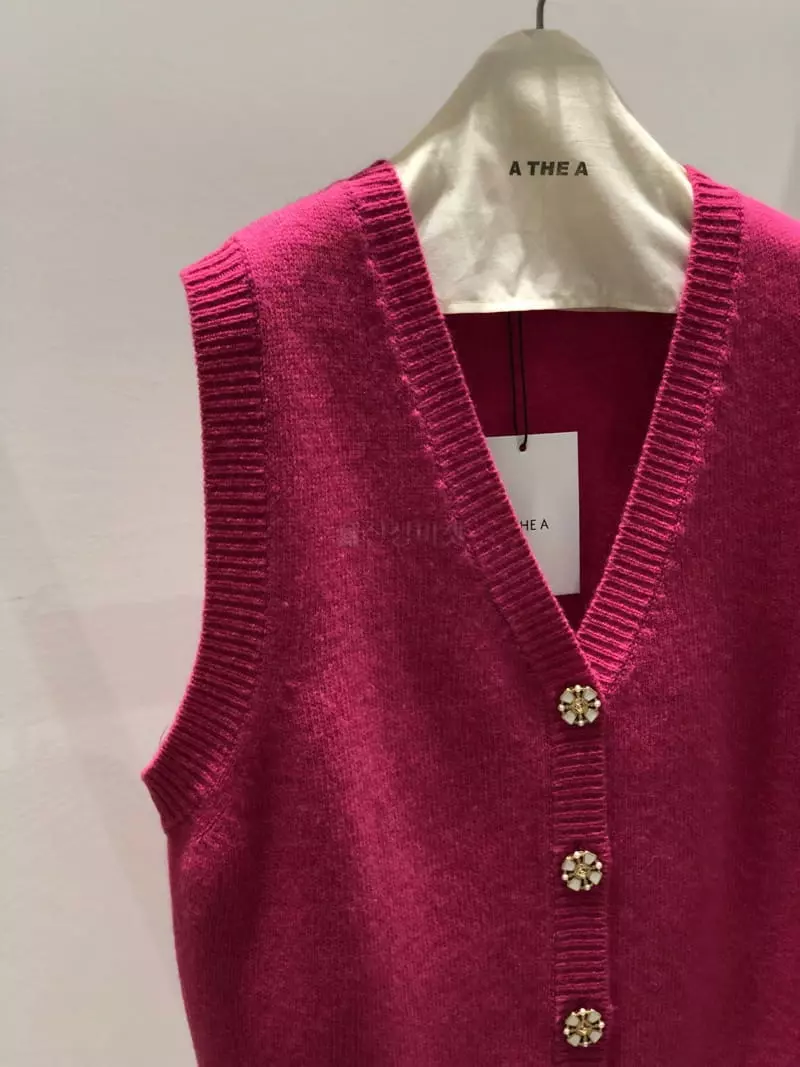 A The A - Korean Women Fashion - #restrostyle - Flower Vest - 5