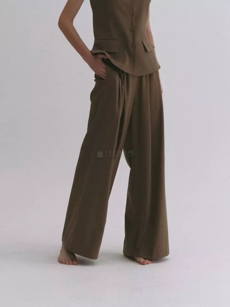 A The A - Korean Women Fashion - #romanticstyle - Towel Pants - 3