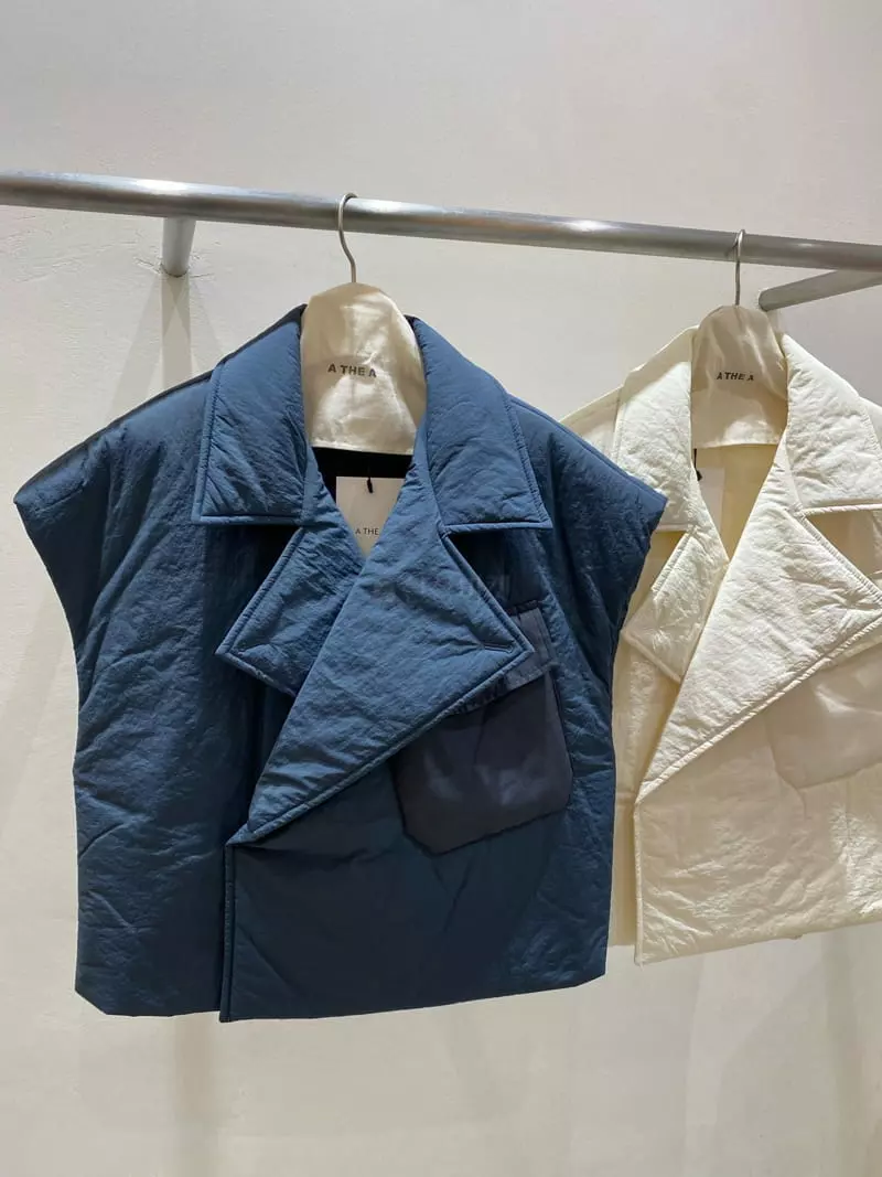 A The A - Korean Women Fashion - #thelittlethings - Padding Vest - 7