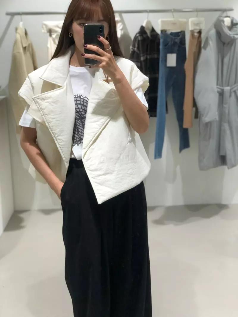 A The A - Korean Women Fashion - #vintagekidsstyle - Padding Vest