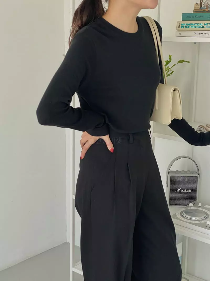 A The A - Korean Women Fashion - #momslook - Egg Tee - 4