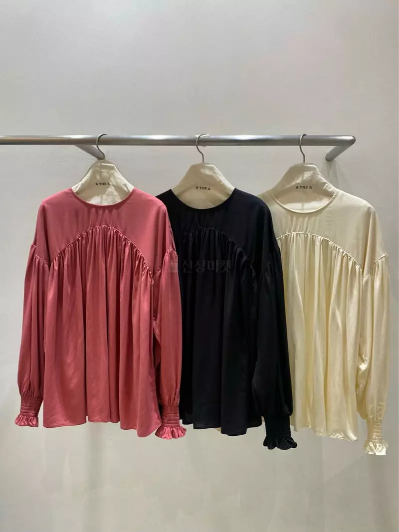 A The A - Korean Women Fashion - #womensfashion - Shirring Blouse - 7