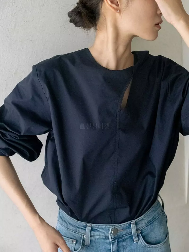 A The A - Korean Women Fashion - #womensfashion - Twist Blouse - 3