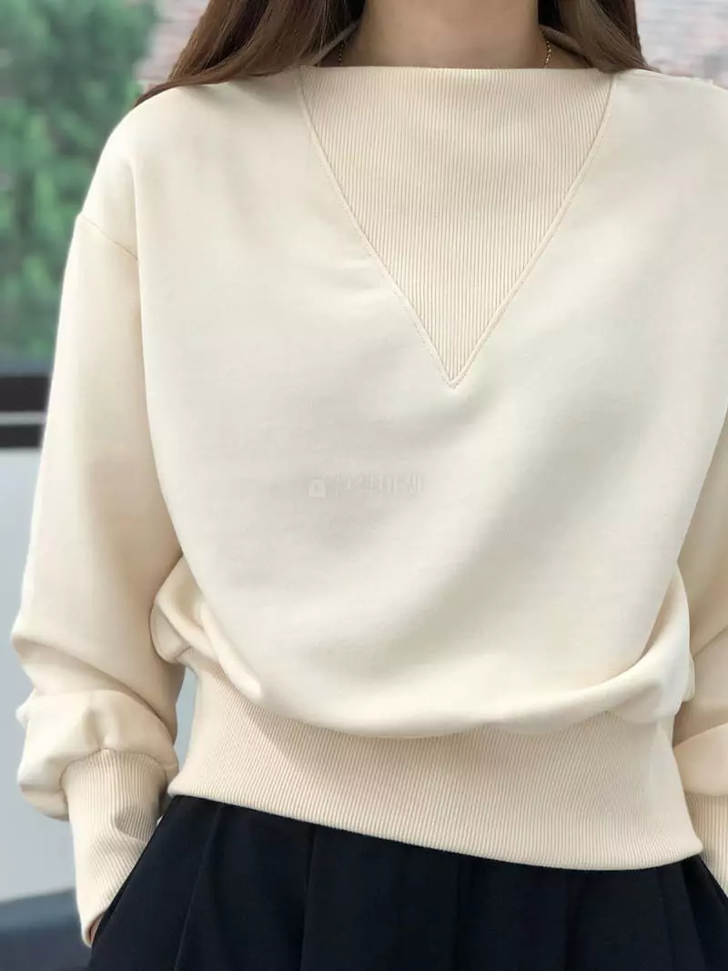 A The A - Korean Women Fashion - #womensfashion - V Sweatshirt - 2
