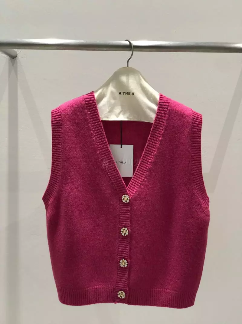 A The A - Korean Women Fashion - #womensfashion - Flower Vest - 11