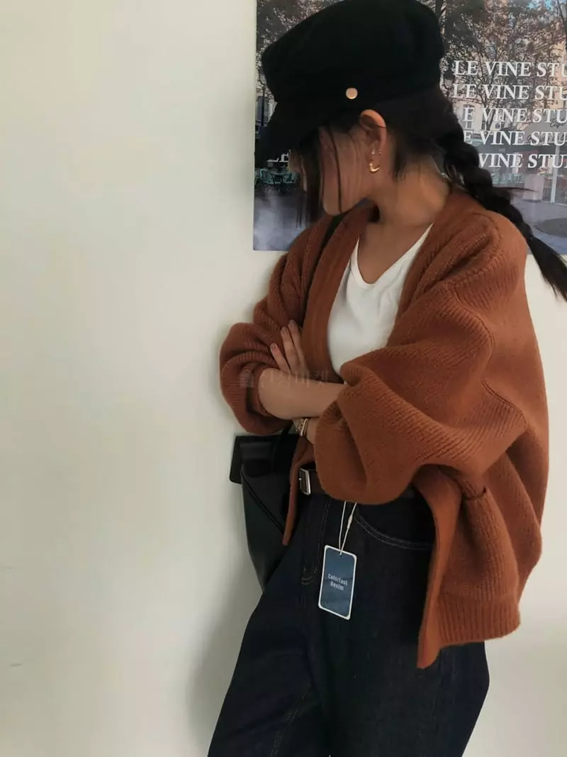 A Want - Korean Women Fashion - #momslook - Sheared Cardigan - 10