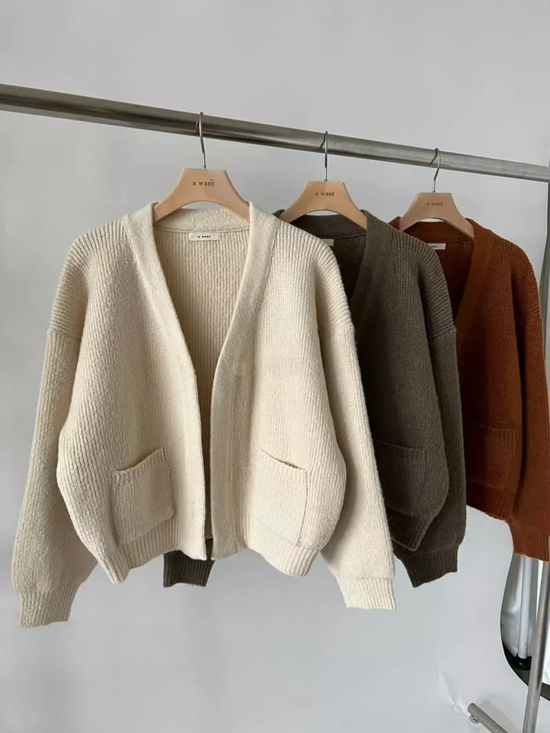 A Want - Korean Women Fashion - #womensfashion - Sheared Cardigan - 4