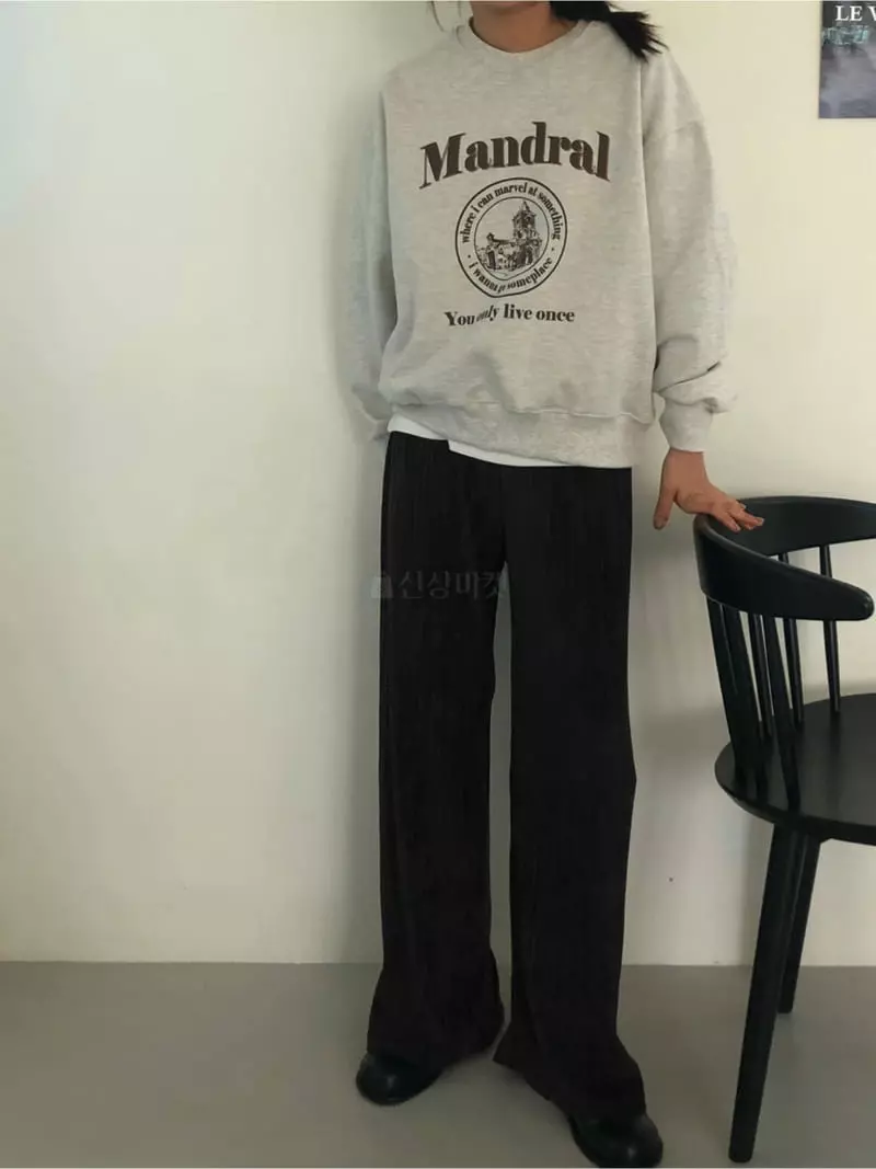 A Want - Korean Women Fashion - #momslook - Snow Velvet Pants - 5