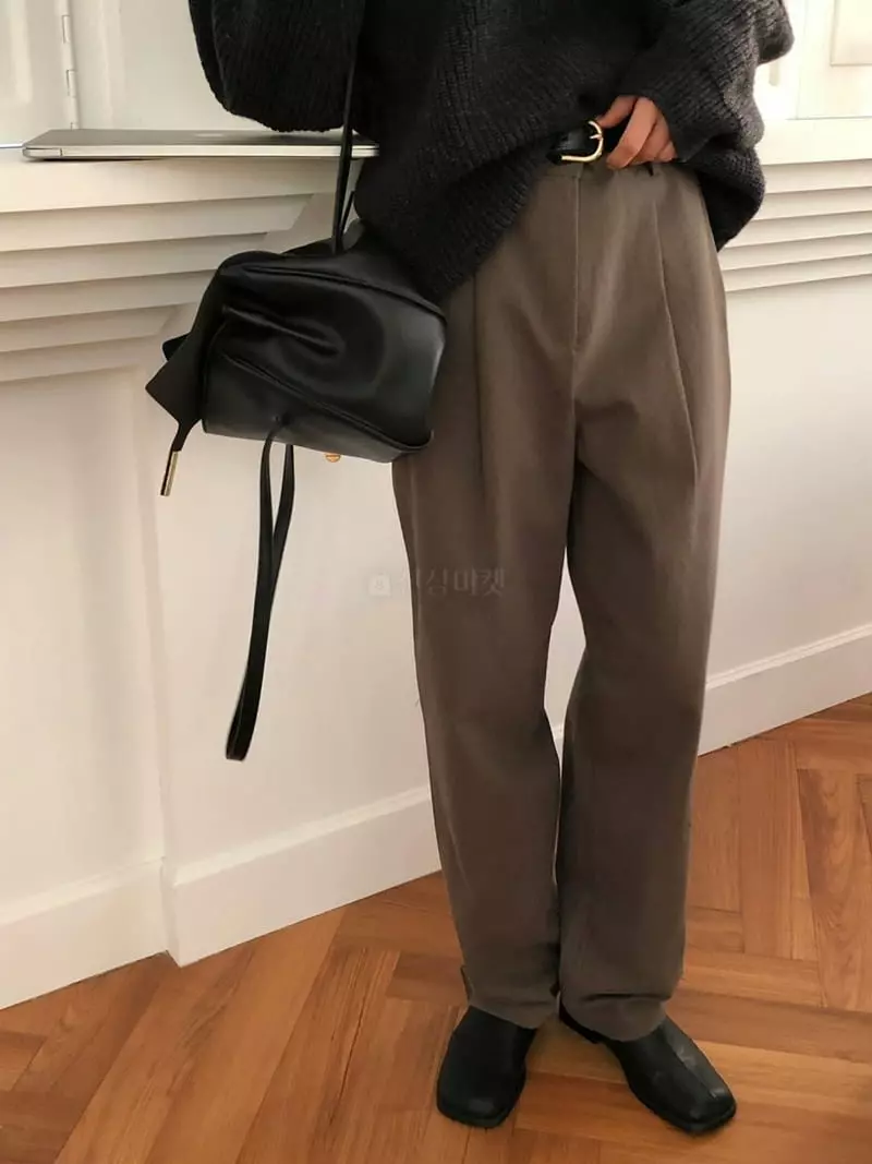 A Want - Korean Women Fashion - #momslook - Bottle Pants - 6