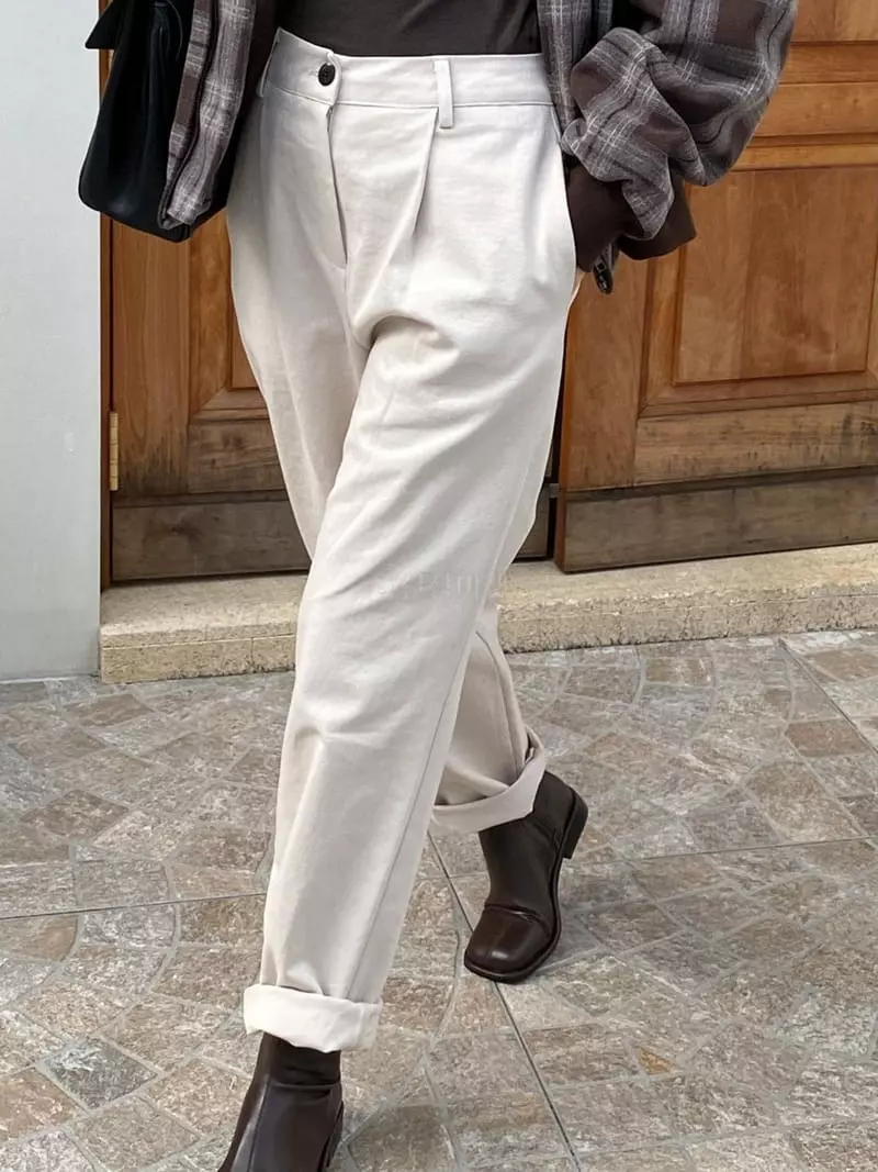 A Want - Korean Women Fashion - #momslook - Bottle Pants - 8