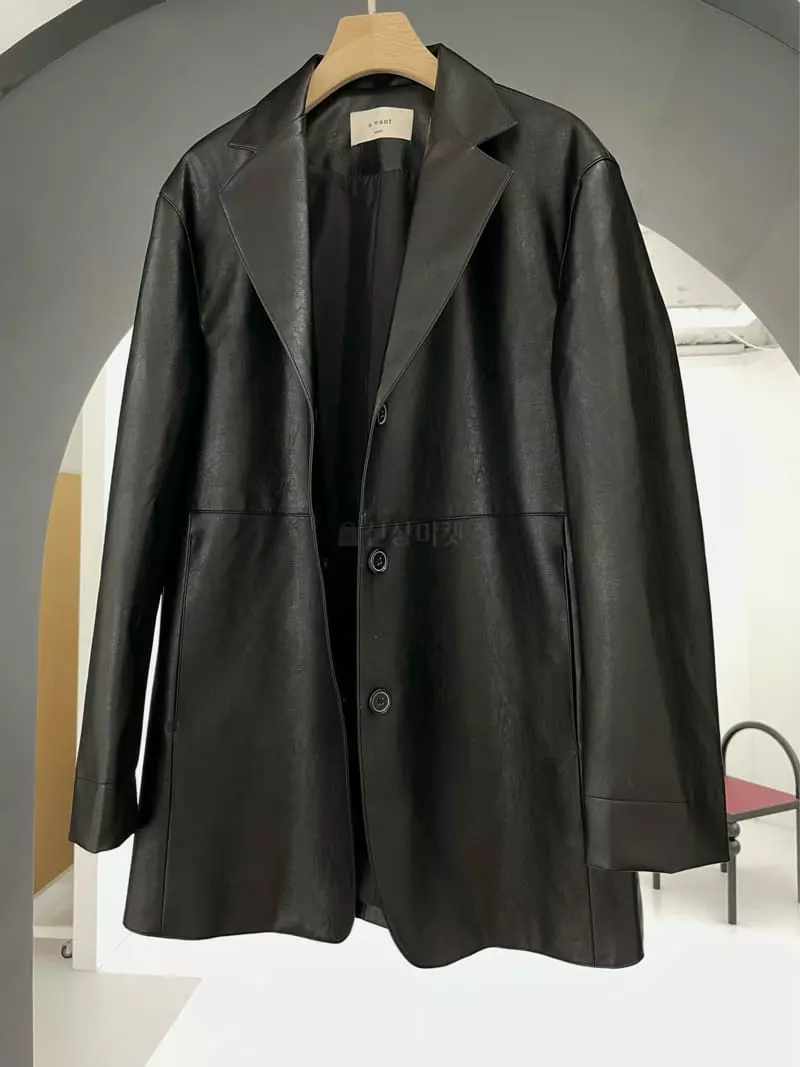 A Want - Korean Women Fashion - #womensfashion - Vegetable Jacket - 4