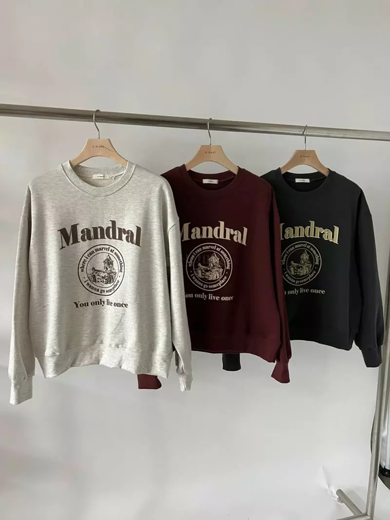 A Want - Korean Women Fashion - #momslook - Mandral Sweatshirt - 11