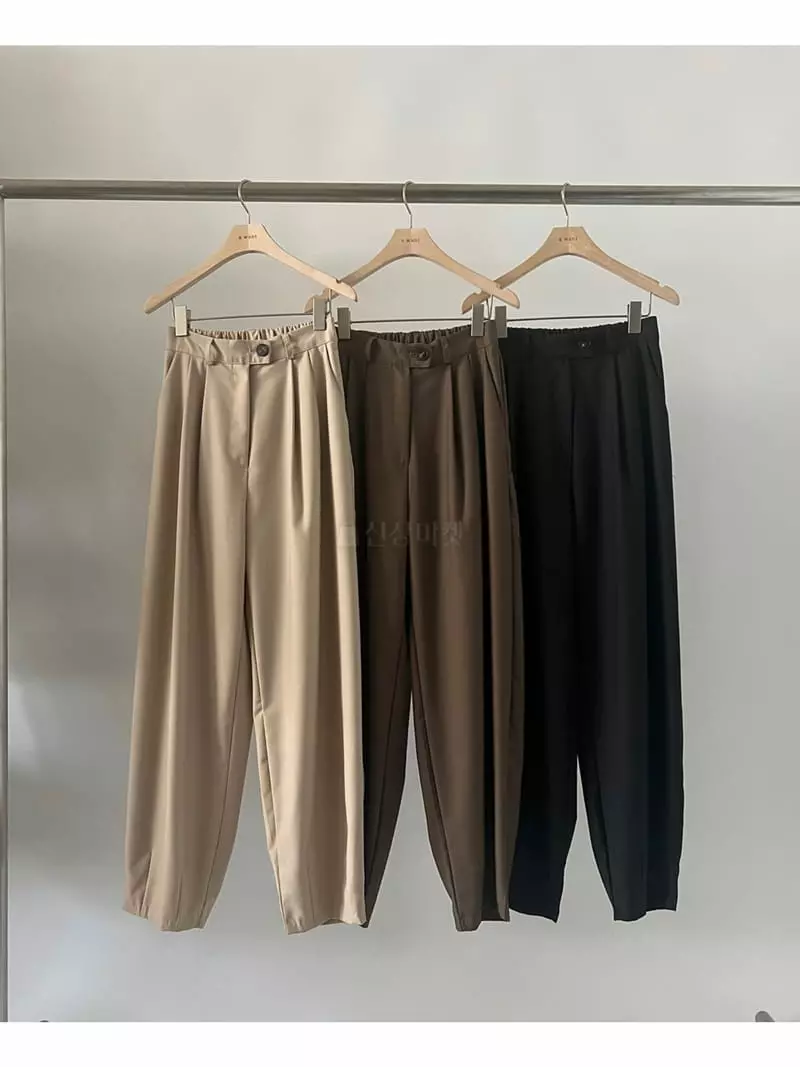 A Want - Korean Women Fashion - #womensfashion - Maron Pants - 4