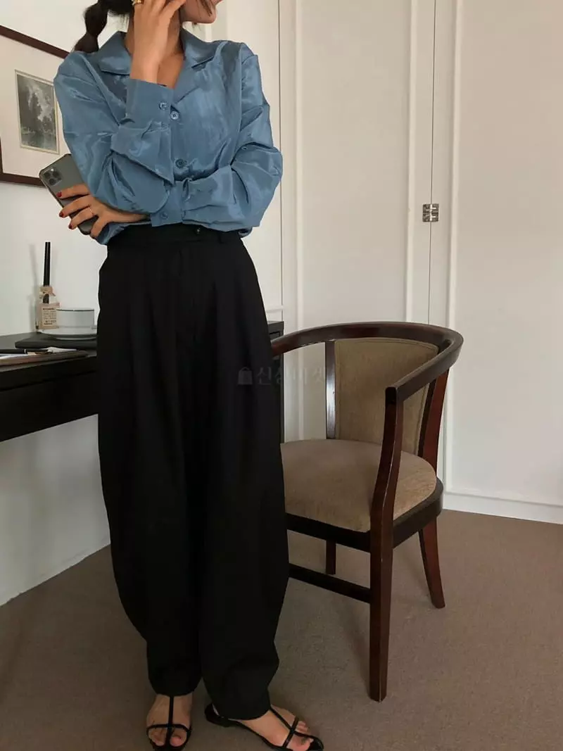 A Want - Korean Women Fashion - #momslook - Maron Pants - 8