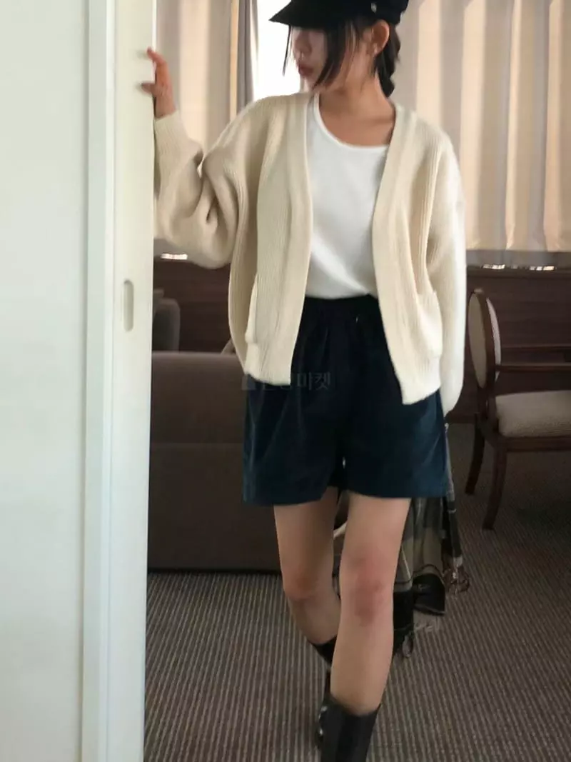 A Want - Korean Women Fashion - #momslook - Rib Shorts