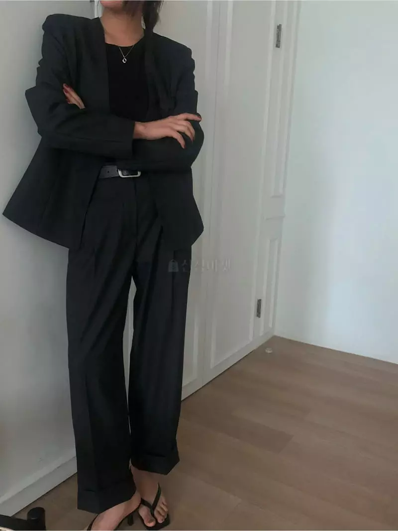 A Want - Korean Women Fashion - #momslook - Paper Pants
