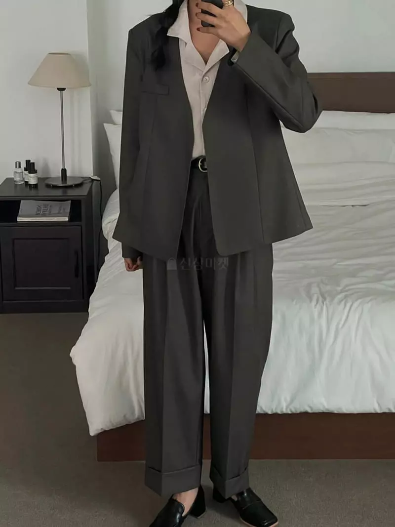 A Want - Korean Women Fashion - #momslook - Paper Pants - 2