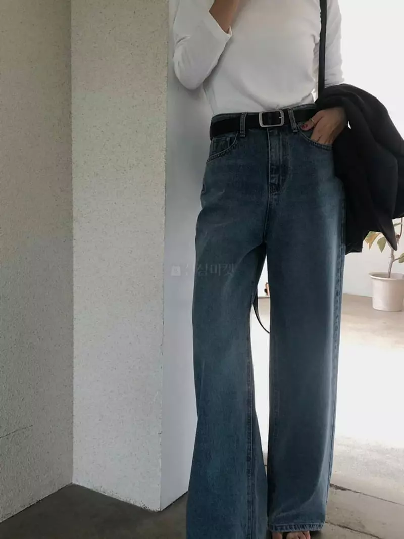 A Want - Korean Women Fashion - #momslook - Clain Jeans - 10