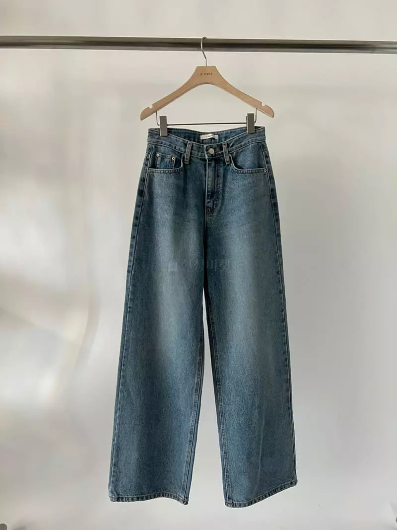 A Want - Korean Women Fashion - #momslook - Clain Jeans - 12