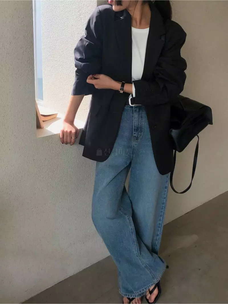 A Want - Korean Women Fashion - #momslook - Clain Jeans - 8