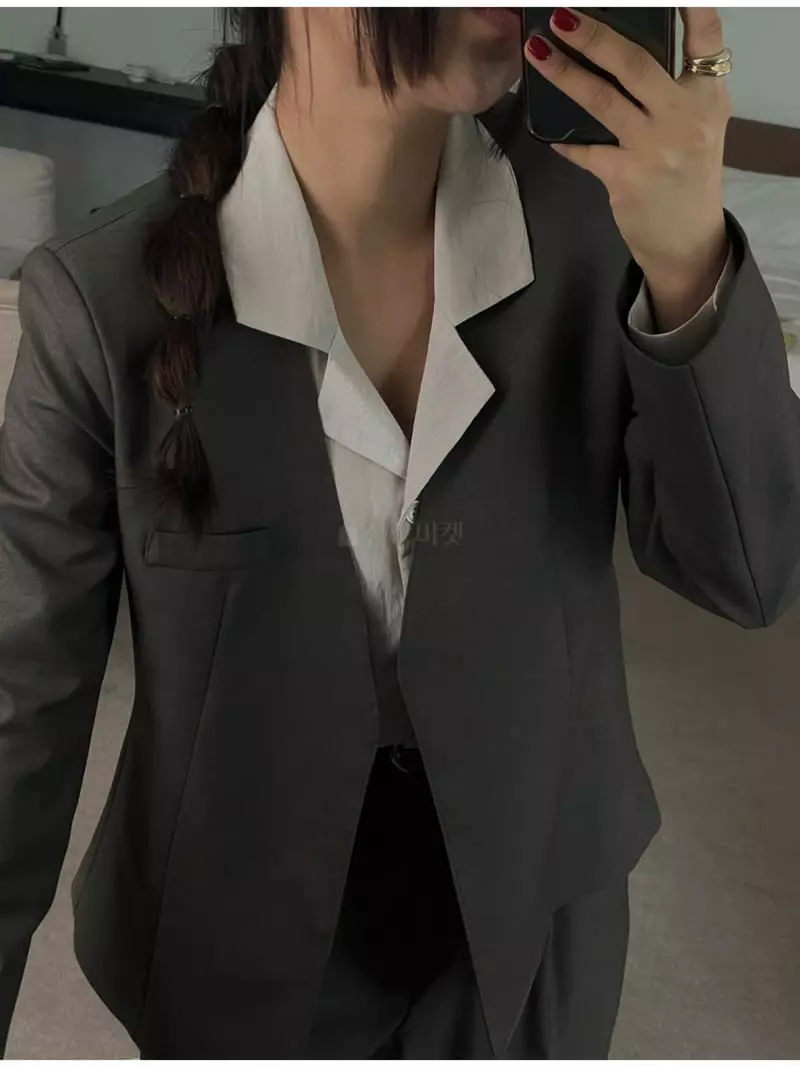 A Want - Korean Women Fashion - #momslook - Kale Blouse - 6