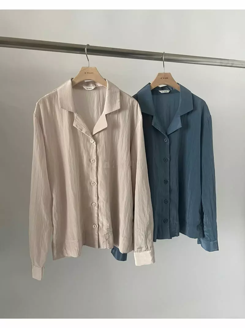 A Want - Korean Women Fashion - #momslook - Kale Blouse - 8