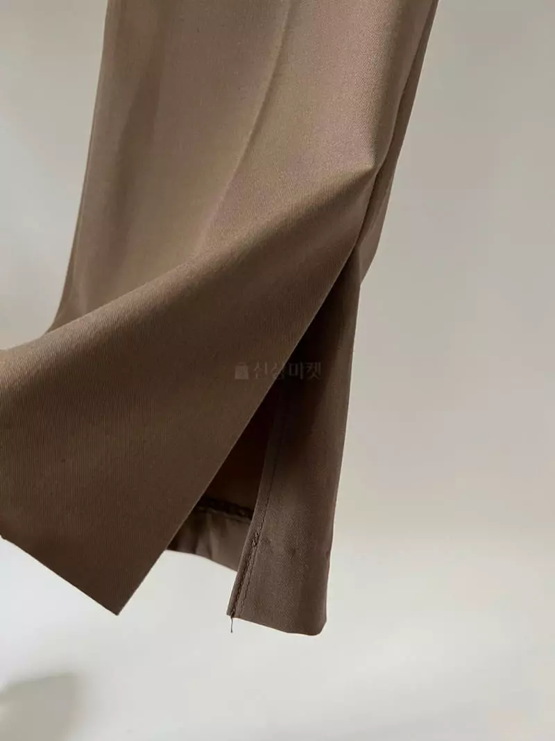 A Want - Korean Women Fashion - #momslook - Wood Slit Pants - 6